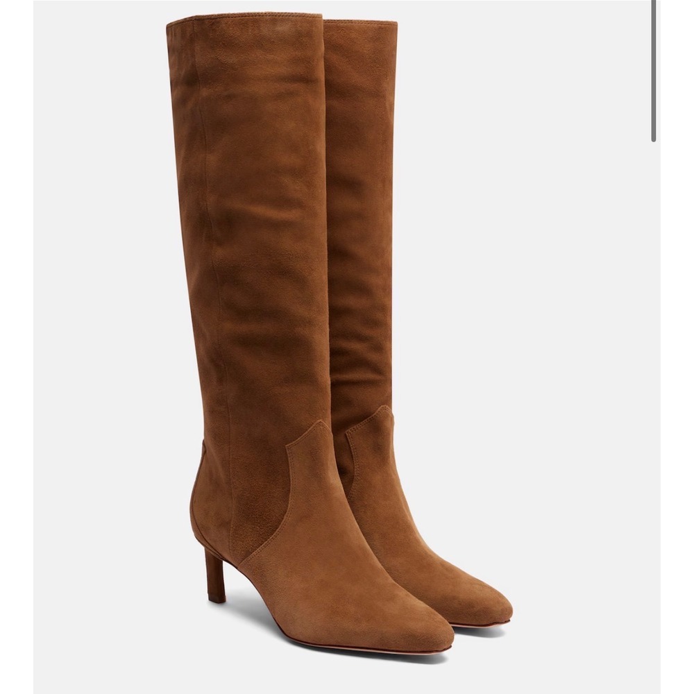 Veronica Beard Kinna suede knee-high boots Hazelwood NEW size 9